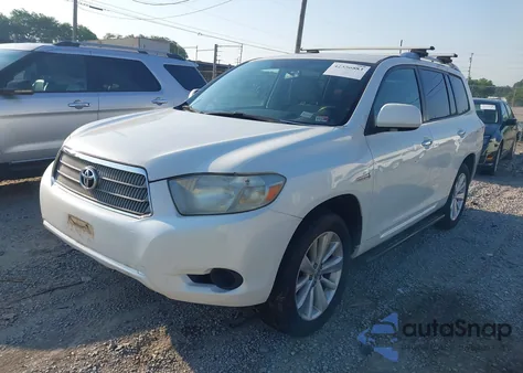 2010 Toyota Highlander Hybrid из США, поврежденный, VIN JTEBW3EH9A2045284
